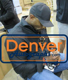 Ray Lewis Autographed/Signed Baltimore Ravens VSR4 Mini Helmet BAS 30673