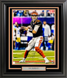 JOE BURROW AUTOGRAPHED FRAMED 16X20 PHOTO BENGALS SB LVI FANATICS HOLO 215838