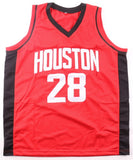 Alperen Sengun Signed Houston Rockets Jersey (Beckett) 2021 1st Round Draft Pck