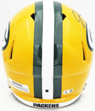 JOSH JACOBS AUTOGRAPHED PACKERS YELLOW FULL SIZE REPLICA HELMET BECKETT 229525