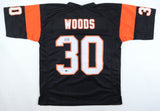Ickey Woods Signed Cincinnati Bengals Jersey (Beckett) Super Bowl XXIII R.B.