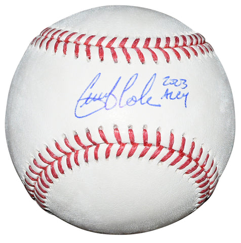 GERRIT COLE SIGNED NEW YORK YANKEES RAWLINGS OFFICIAL MLB BASEBALL W/ 2023 AL CY
