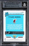 Heat Tyler Herro Authentic Signed 2019 Donruss #212 Rookie Card BAS Slabbed