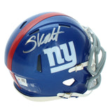 Cam Skattebo Autographed New York Giants Speed Mini Helmet Fanatics