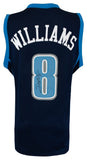 Deron Williams Signed Navy Custom Basketball Jersey - (SCHWARTZ COA)