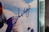 Sandy Koufax Autographed 8x10 Photo With Lighted 3D Frame JSA COA