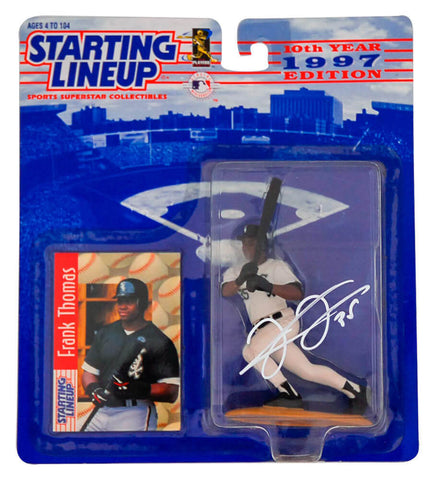 Frank Thomas Signed Chicago White Sox 1997 Starting Lineup Figure (SCHWARTZ COA)