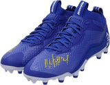 Marshawn Lynch Seahawks Signed Beast Mode B.T.A Elite Cleats-Yellow Sig-LE 1/1