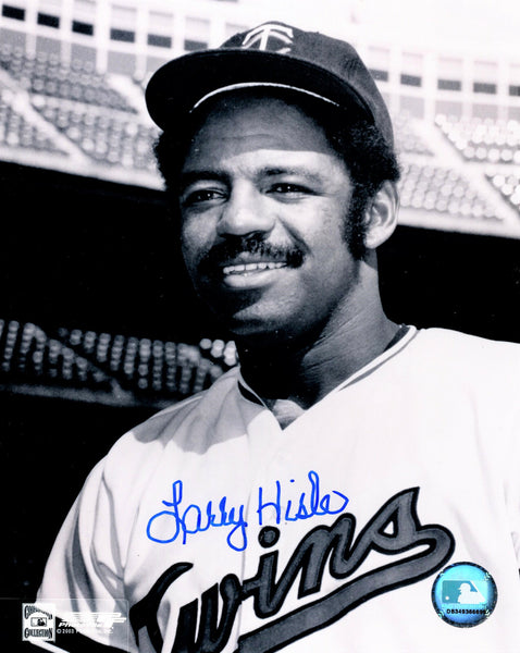 Twins LARRY HISLE Signed 8x10 Photo #2 AUTO - 2 x All Star - 1977 AL RBI Champ