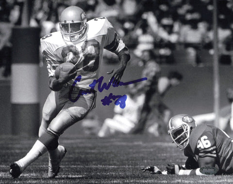 Curt Warner Autographed Signed 8x10 Photo Seattle Seahawks MCS Holo #63541