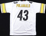 Troy Polamalu Signed Pittsburgh Steelers Jersey (PSA) 8xPro Bowl Defensive Back