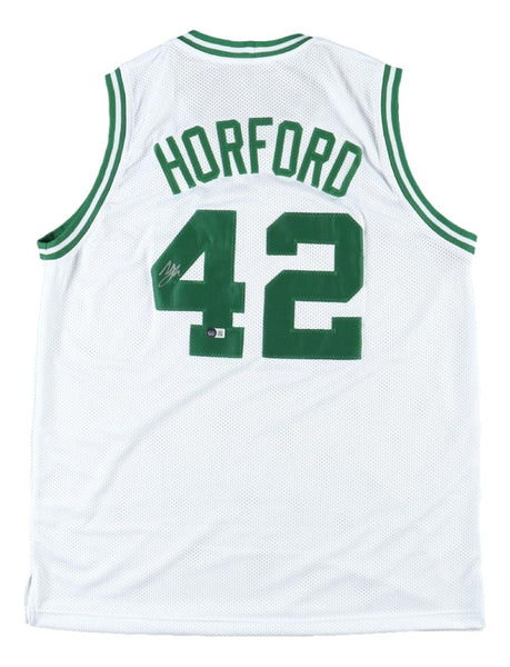 Al Horford Boston Signed White Basketball Jersey BAS ITP