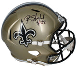 Rashid Shaheed Autographed New Orleans Saints Full Size Speed Helmet Beckett