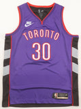Ochai Agbaji Signed Toronto Raptors Jersey (PSA) 2022 1st Round Pick #14 Overall