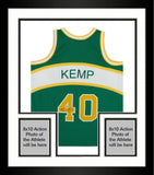 FRMD Shawn Kemp Supersonics Signed Green Mitchell & Ness 1994-95 Swingman Jersey