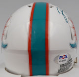 Jason Taylor Autographed White Speed Mini Helmet Miami Dolphins PSA/DNA #AL32665