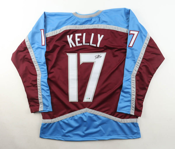 Parker Kelly Signed Colorado Avalanche Home Jersey (Beckett) 3rd Line Center