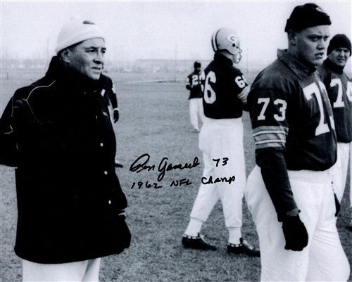 Green Bay Packers Super Bowl Champ RON GASSERT Signed 8x10 Photo #1 AUTO