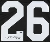 Rod Woodson Signed Pittsburgh Steelers Jersey (Schwartz COA) HOF Defensive Back