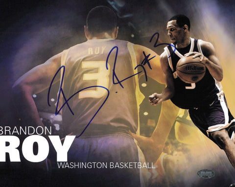 Brandon Roy Autographed Signed 8x10 Photo Washington Huskies MCS Holo #87488