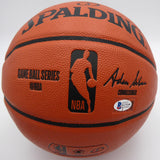 Giannis Antetokounmpo Autographed I/O Basketball Bucks Beckett QR #WA75248