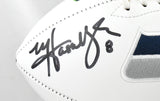 Matt Hasselbeck Autographed Seattle Seahawks Logo Football - Beckett W Hologram