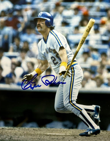 Seattle Mariners Outfielder GORMAN THOMAS Signed 8x10 Photo #1 AUTO