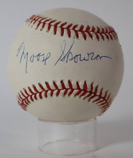 Moose Skowron Autographed Official National League Baseball - JSA COA