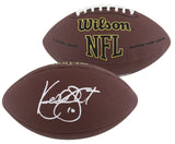 Steelers Kordell Stewart Authentic Signed Wilson Super Grip Nfl Football BAS Wit