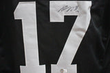 Davante Adams Autographed/Signed Pro Style Black XL Jersey Beckett 36350