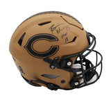 Brian Urlacher Signed Chicago Bears Speed Flex Authentic STS 2 Helmet w- HOF 18