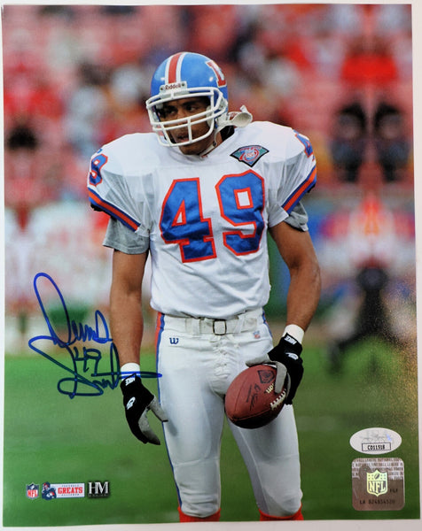 Dennis Smith Autographed Denver Broncos 8x10 Photo JSA COA