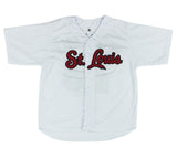 JJ Wetherholt Signed St. Louis Custom White Jersey