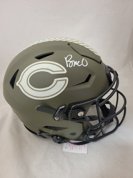 ROME ODUNZE SIGNED CHICAGO BEARS STS SPEEDFLEX AUTHENTIC HELMET FANATICS