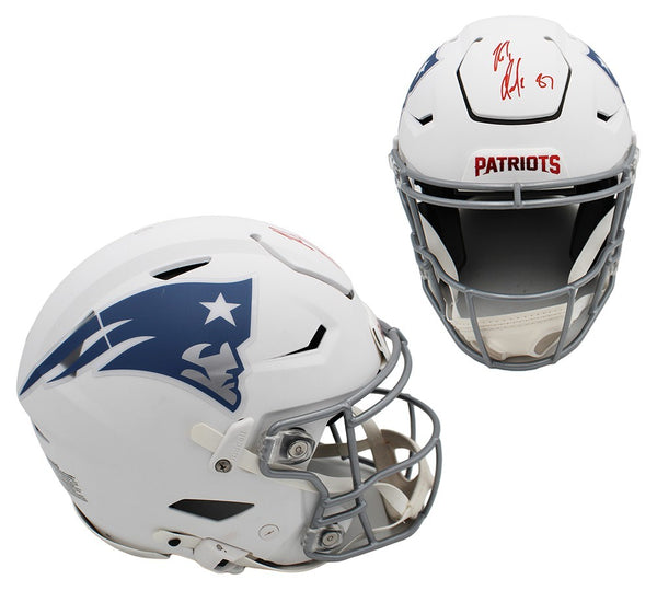 Rob Gronkowski Signed New England Patriots SpeedFlex Authentic Rivalries Helmet