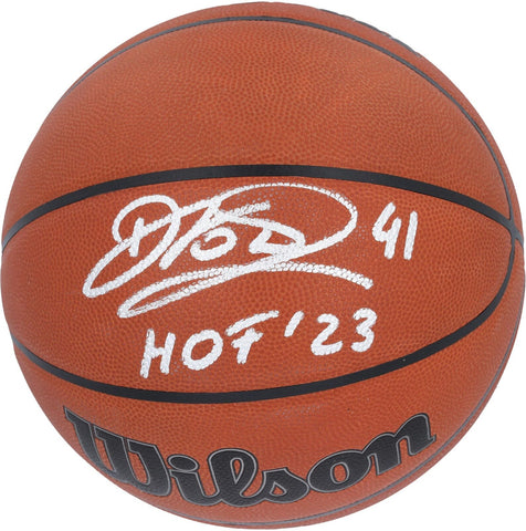 Signed Dirk Nowitzki Mavericks Basketball