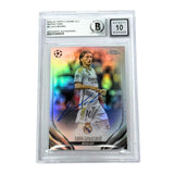 Luka Modric Signed 2023-24 Topps Chrome UCC Refractors #5 - BGS 10