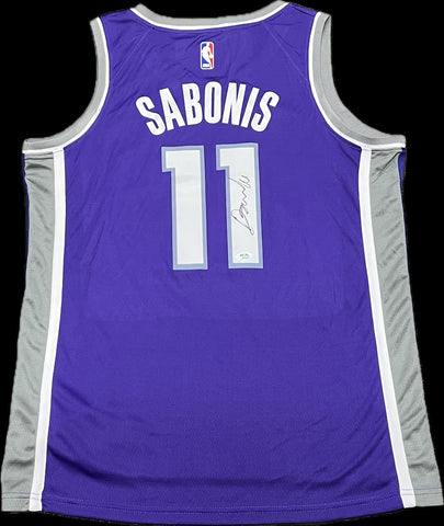 Domantas Sabonis Signed Jersey PSA Sacramento Kings Autographed
