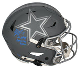 Micah Parsons Autographed "21 DROY" Cowboys Speedflex Helmet Fanatics LE 1/25