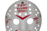 Ari Lehman Autographed/Signed Friday The 13th White Mask Jason Beckett 36375