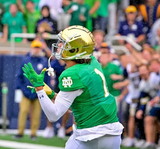 Jaden Greathouse Signed Notre Dame Fighting Irish Jersey (PSA) 2025 Jr. Receiver