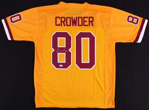 Jamison Crowder Signed Redskins Throwback Jersey (JSA COA) 2015 4th rnd Draft Pk