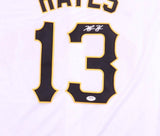 Ke'Bryan Hayes Signed Pittsburgh Pirates Jersey (PSA COA) 3rd Year / 3rd Baseman