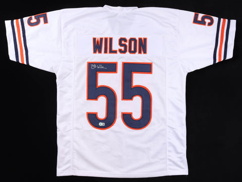 Otis Wilson Signed Chicago Bears Jersey (Beckett) Super Bowl XX Champion L.B.