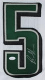 Brandon Graham Authentic Signed White Pro Style Jersey JSA Witness