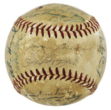 1955 Yankees (29) Mickey Mantle, Phil Rizzuto, Yogi Berra & Ed Ford Signed