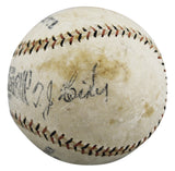 Yankees Babe Ruth & Lou Gehrig Signed Official League Baseball JSA #XX00240