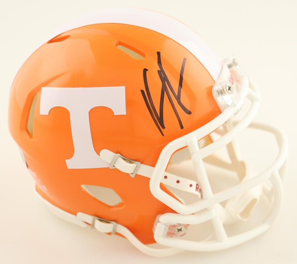Hendon Hooker Signed Tennessee Volunteers Mini-Helmet (Beckett) Detroit Lion Q.B