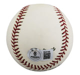 D-Backs Mark Grace Signed 2001 World Series Logo OML Baseball BAS #BU87486