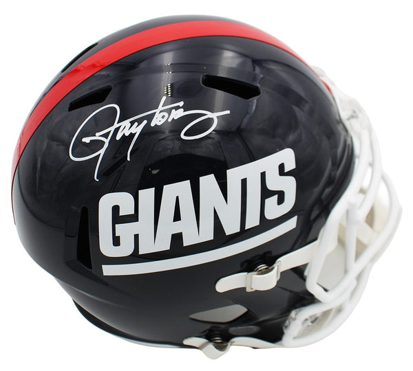 Lawrence Taylor Signed New York Giants Speed Full Size Throwback Blue Helmet